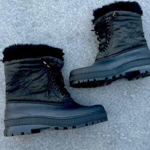 Sorel black winter boots